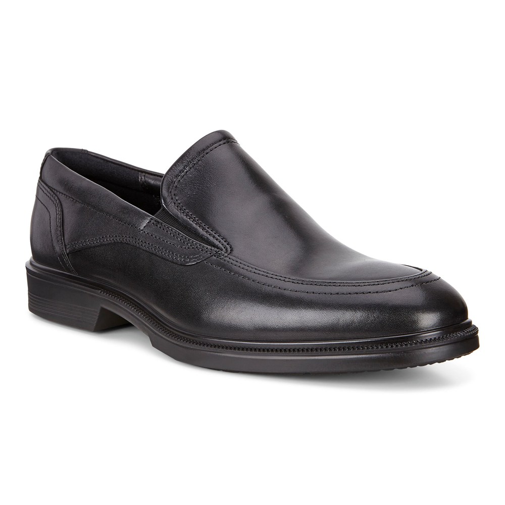 ECCO Mens Slip On Black - Lisbon Apron - UCS-250647